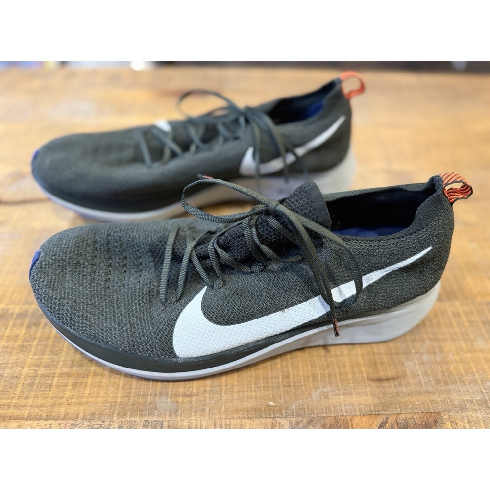Nike Zoom Fly Flyknit Sequoia Olive Flak Light Bone Summit Men's 12 AR4561-303